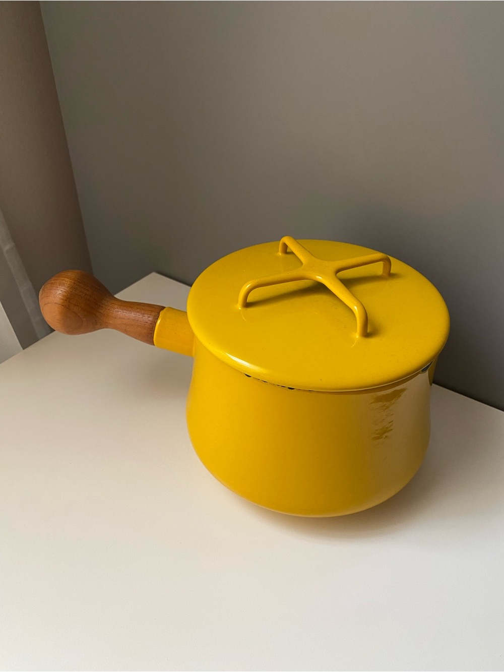 DANSK Kobenstyle Fondue Saucepan with Teak Handle VINTAGE